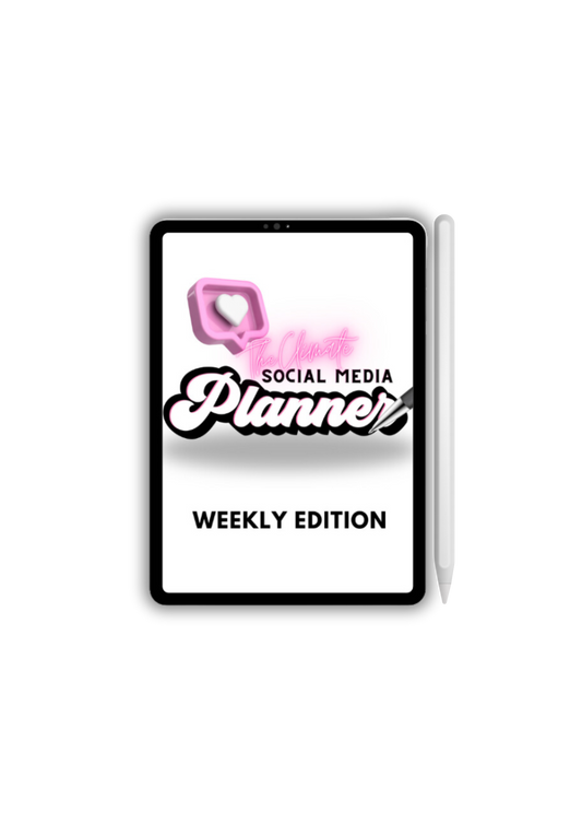 Weekly Social Media Planner